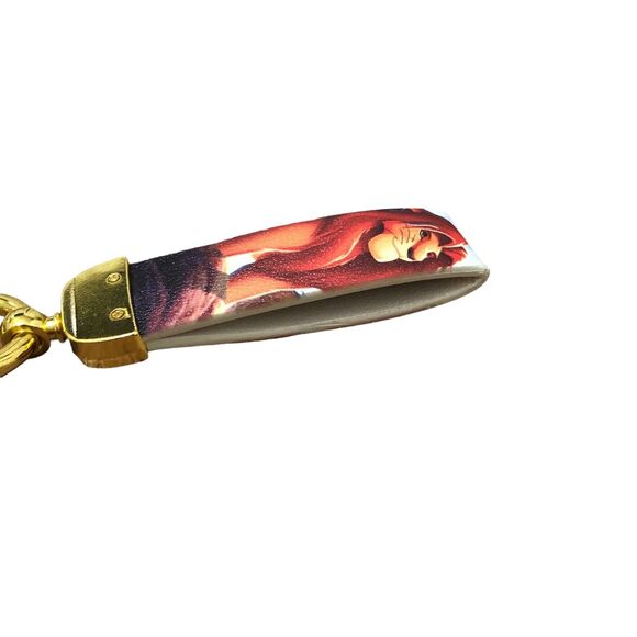 Disney The Lion King Simba Faux Leather Keychain - Picture 3 of 4